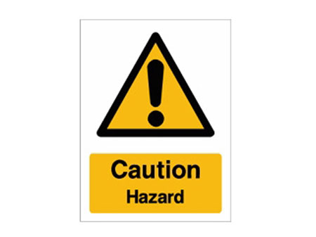 Caution Hazard  Mirage Signs