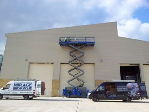 Sign Fitting at Height
