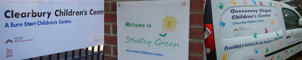 Children’s Centre Signs