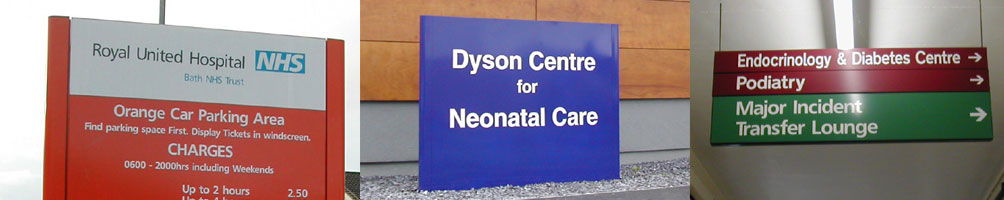 Hospital and Health Centre Signs