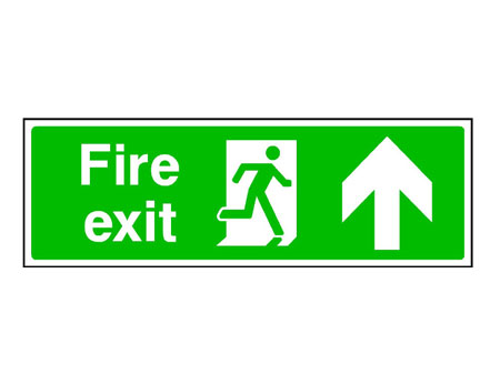 Fire Exit Up Arrow