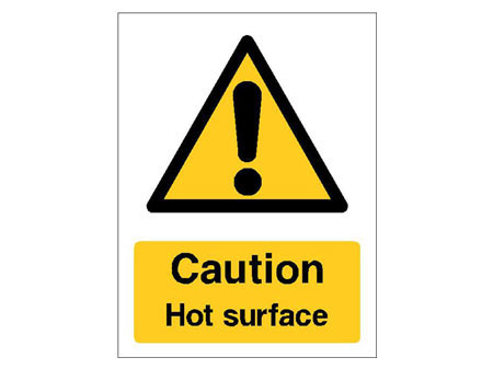 Caution Hot Surface