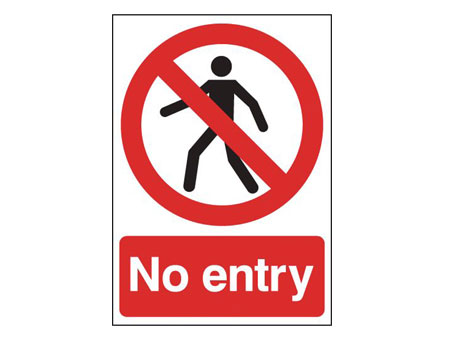 No Entry Sign