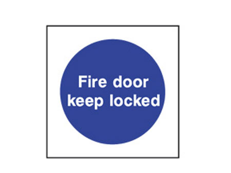 Fire Door Keep Locked