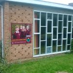 Amesbury CE Primary School building sign